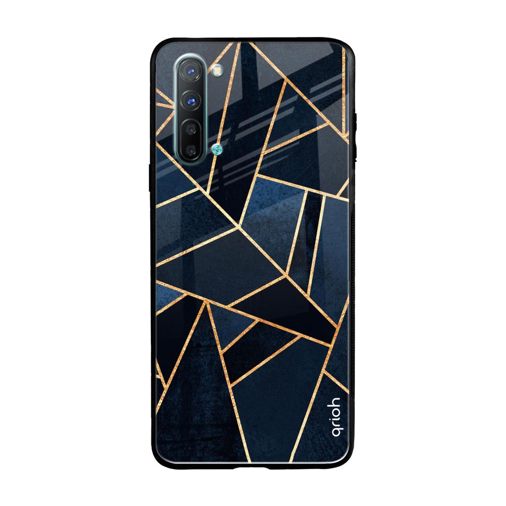 Abstract Tiles Oppo Reno3 Glass Cases & Covers Online