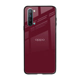 Classic Burgundy Oppo Reno 3 Glass Back Cover Online