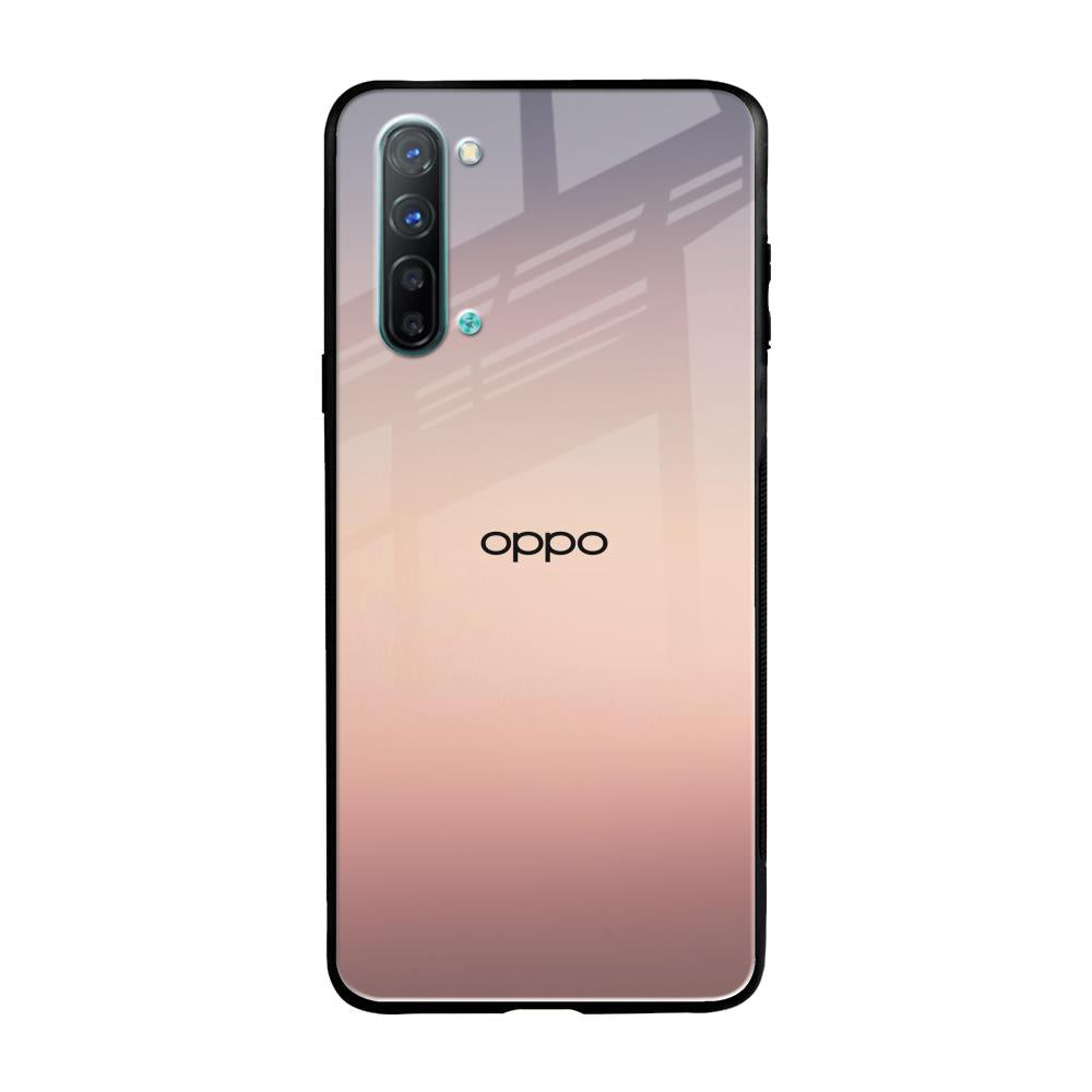 Golden Mauve Oppo Reno 3 Glass Back Cover Online