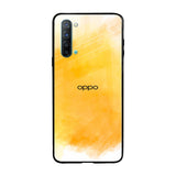 Rustic Orange Oppo Reno 3 Glass Back Cover Online