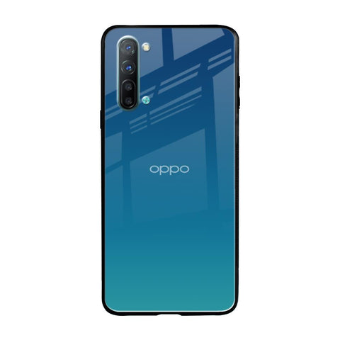 Celestial Blue Oppo Reno 3 Glass Back Cover Online