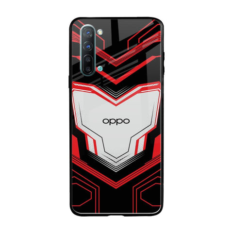 Quantum Suit Oppo Reno 3 Glass Back Cover Online