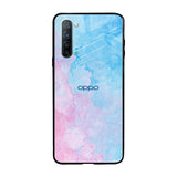 Mixed Watercolor Oppo Reno 3 Glass Back Cover Online