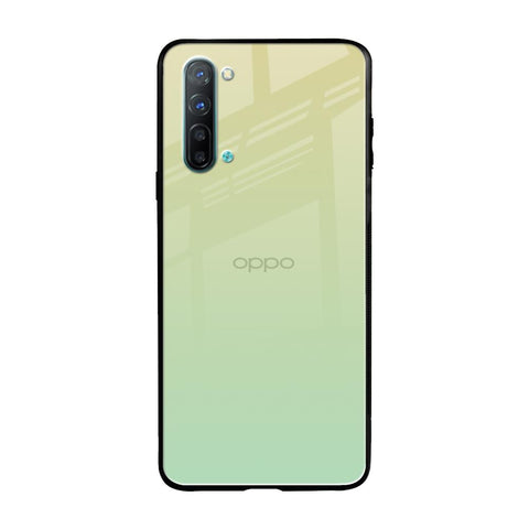 Mint Green Gradient Oppo Reno 3 Glass Back Cover Online
