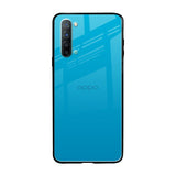 Blue Aqua Oppo Reno 3 Glass Back Cover Online