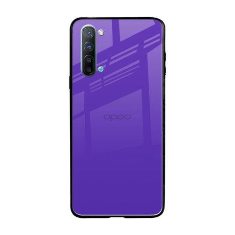 Amethyst Purple Oppo Reno 3 Glass Back Cover Online
