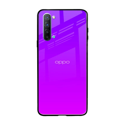 Purple Pink Oppo Reno 3 Glass Back Cover Online