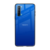 Egyptian Blue Oppo Reno 3 Glass Back Cover Online