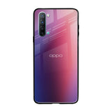 Multi Shaded Gradient Oppo Reno 3 Glass Back Cover Online