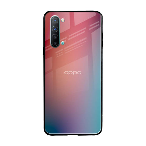 Dusty Multi Gradient Oppo Reno 3 Glass Back Cover Online