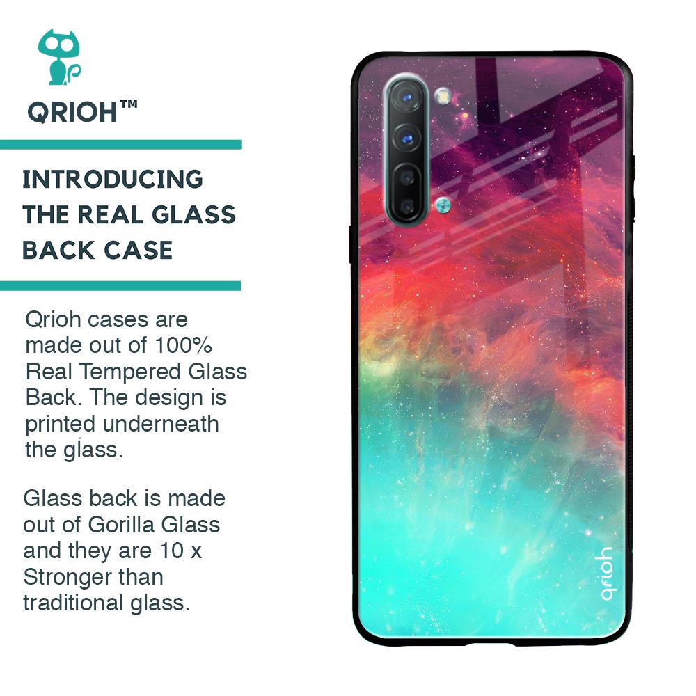 Colorful Aura Glass Case for Oppo Reno 3