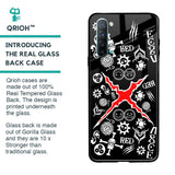 Red Zone Glass Case for Oppo Reno 3