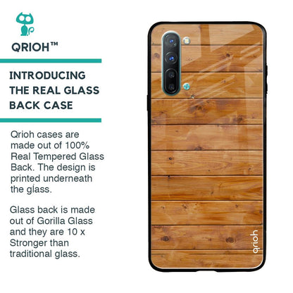 Timberwood Glass Case for Oppo Reno 3