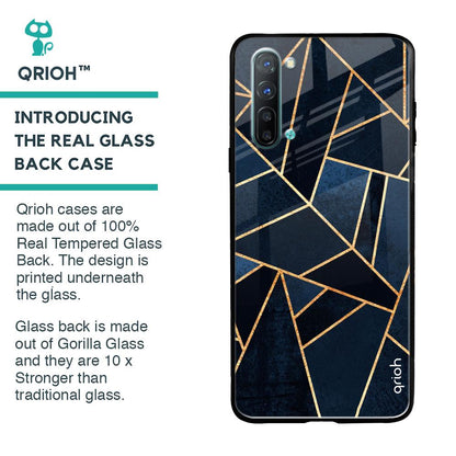Abstract Tiles Glass case for Oppo Reno 3