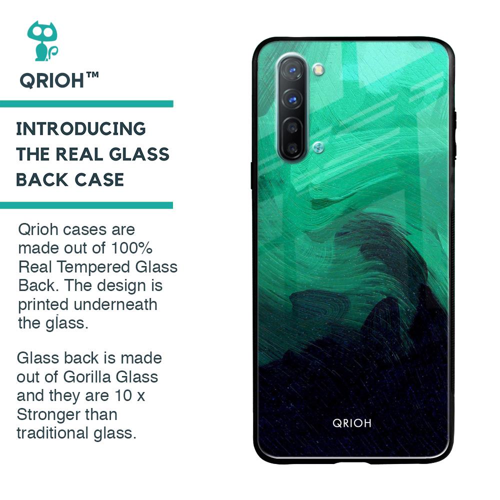 Scarlet Amber Glass Case for Oppo Reno 3