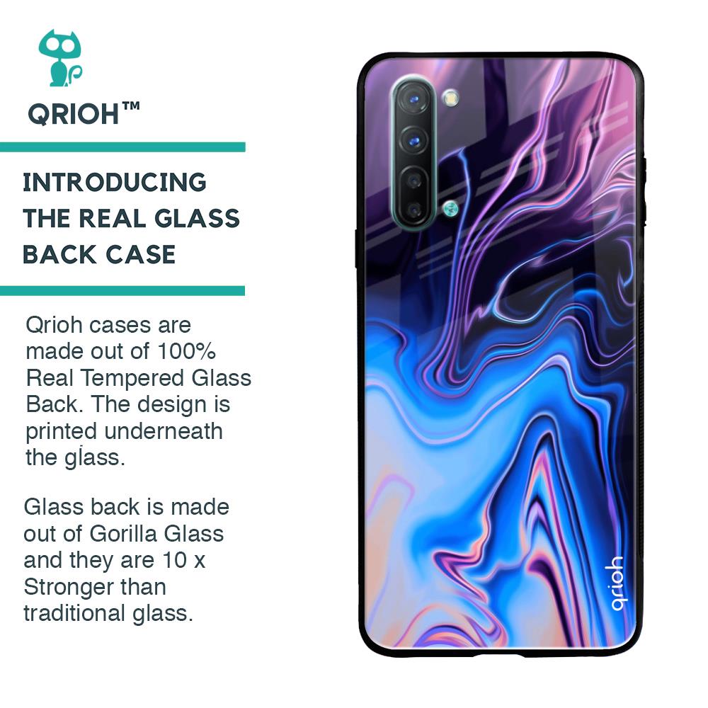 Psychic Texture Glass Case for Oppo Reno 3