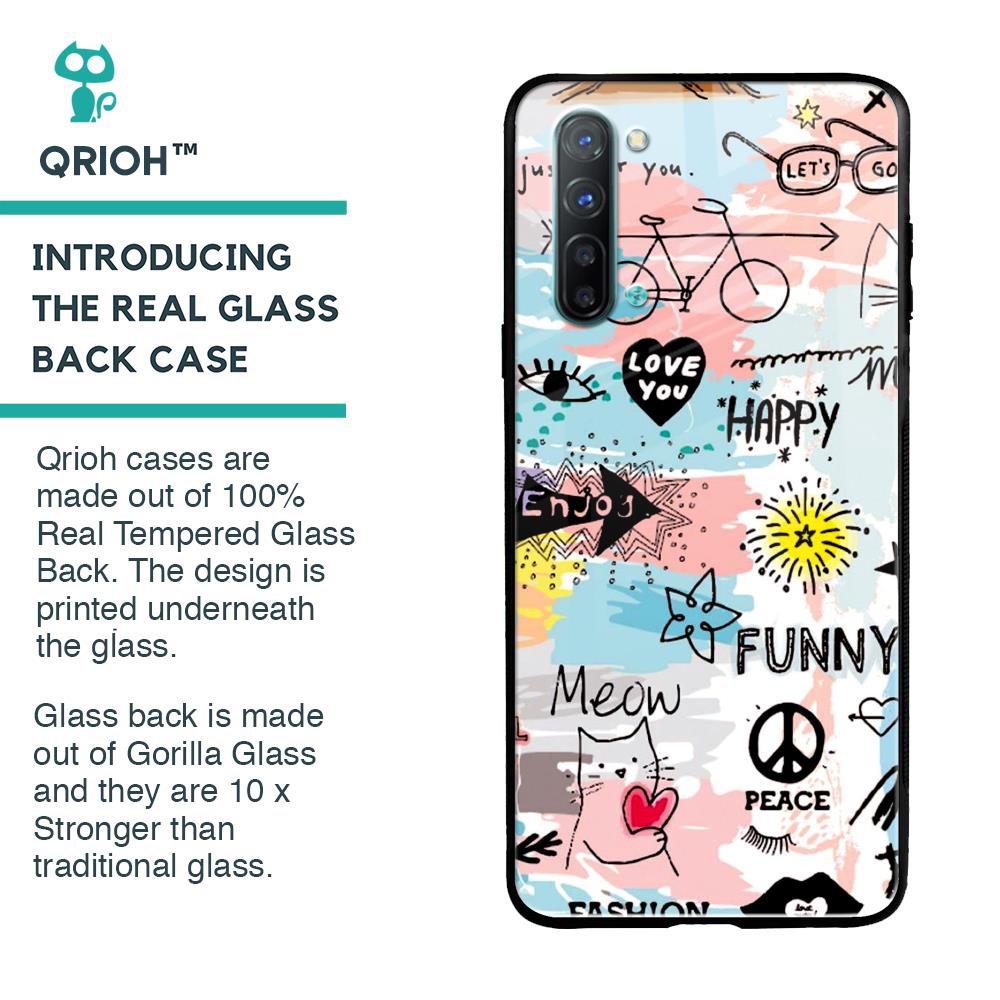Just For You Glass Case For Oppo Reno 3