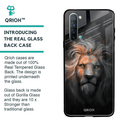 Devil Lion Glass Case for Oppo Reno 3