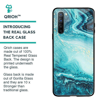 Sea Water Glass case for Oppo Reno 3