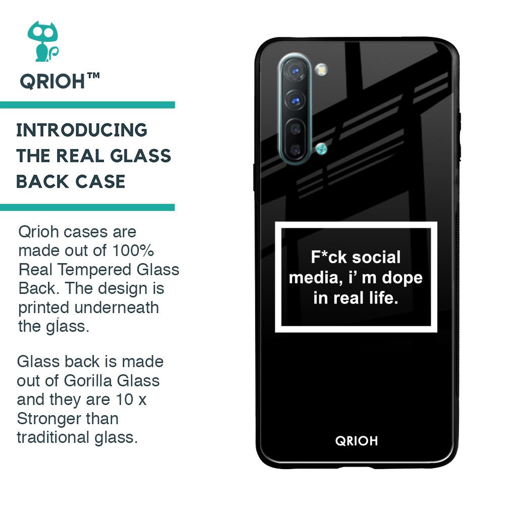 Dope In Life Glass Case for Oppo Reno 3