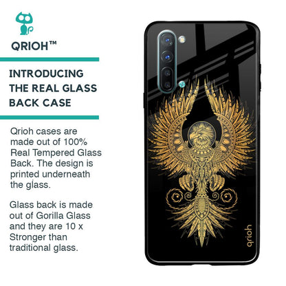 Mythical Phoenix Art Glass Case for Oppo Reno 3