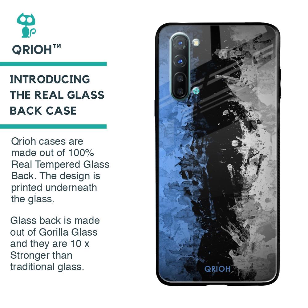 Dark Grunge Glass Case for Oppo Reno 3
