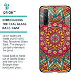 Elegant Mandala Glass Case for Oppo Reno 3