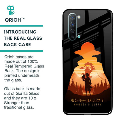 Luffy One Piece Glass Case for Oppo Reno 3