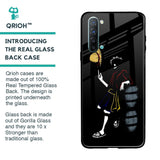 Luffy Line Art Glass Case for Oppo Reno 3