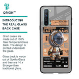 Space Ticket Glass Case for Oppo Reno 3