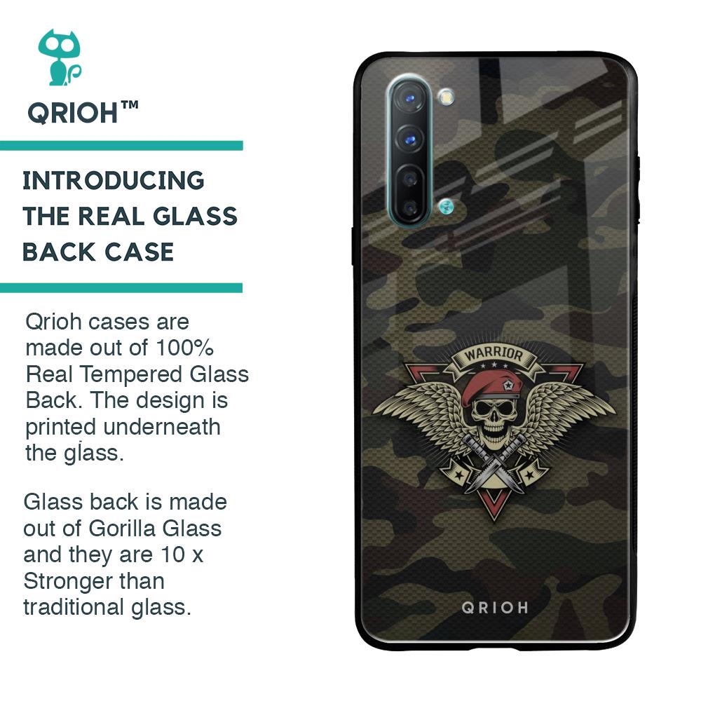 Army Warrior Glass Case for Oppo Reno 3