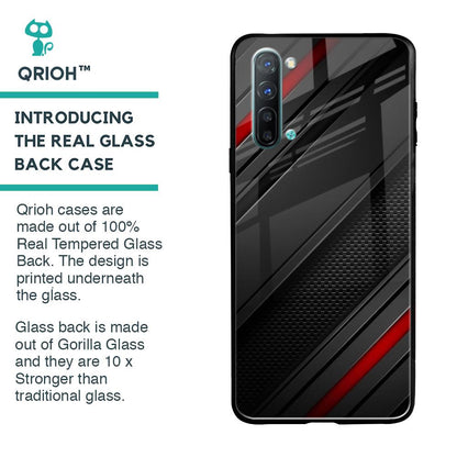 Modern Abstract Glass Case for Oppo Reno 3
