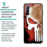 Red Skull Glass Case for Oppo Reno 3