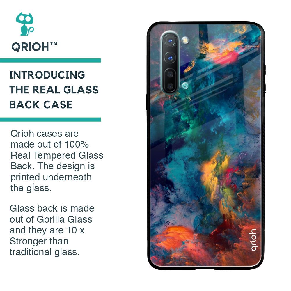 Cloudburst Glass Case for Oppo Reno 3