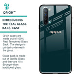 Hunter Green Glass Case For Oppo Reno 3