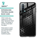 Dark Abstract Pattern Glass Case For Oppo Reno 3