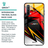 Race Jersey Pattern Glass Case For Oppo Reno 3