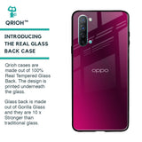 Pink Burst Glass Case for Oppo Reno 3