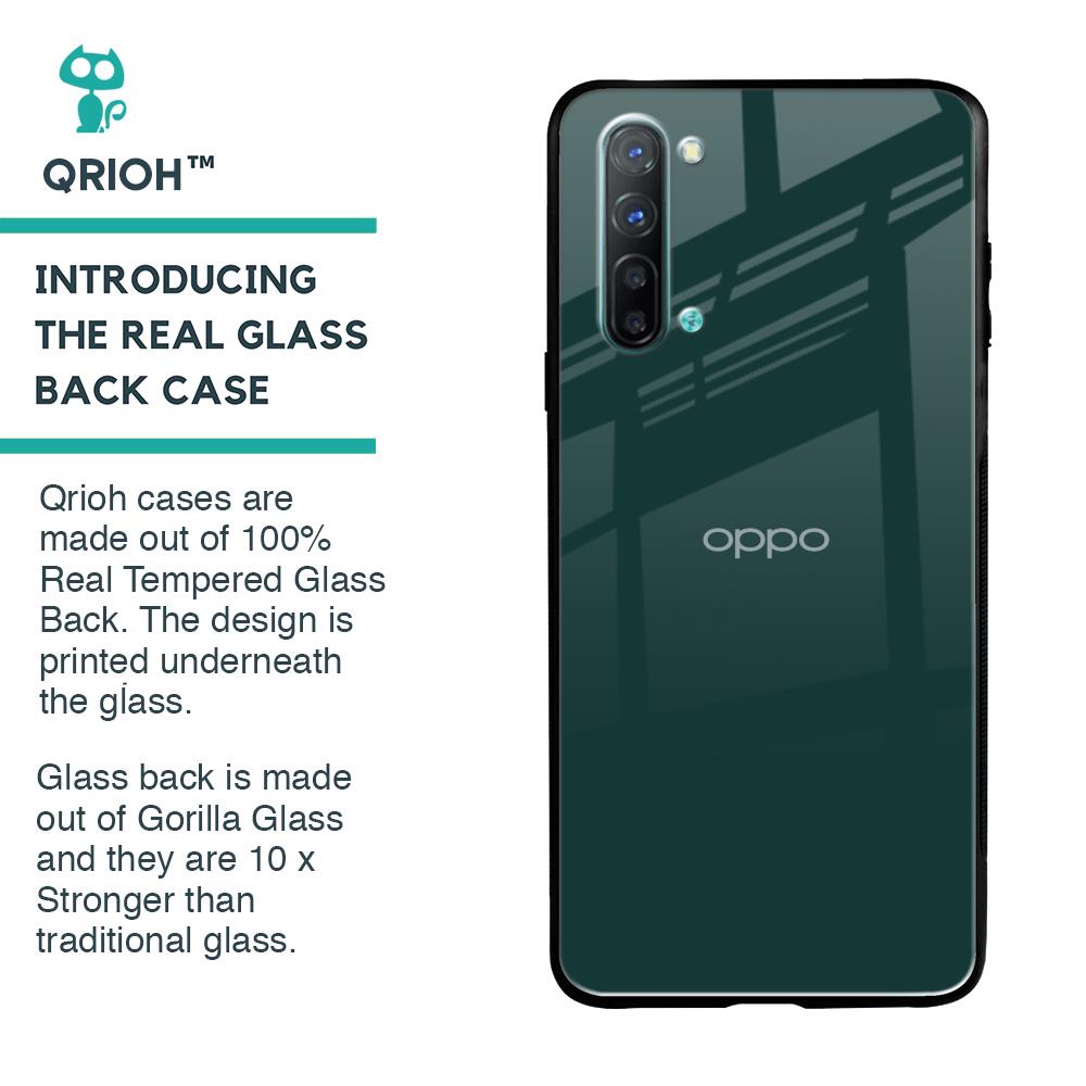 Olive Glass Case for Oppo Reno 3