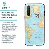Fly Around The World Glass Case for Oppo Reno 3