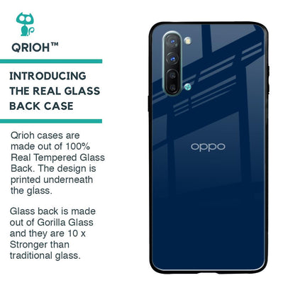 Royal Navy Glass Case for Oppo Reno 3