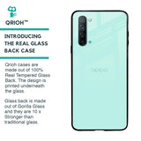 Teal Glass Case for Oppo Reno 3