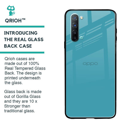 Oceanic Turquiose Glass Case for Oppo Reno 3