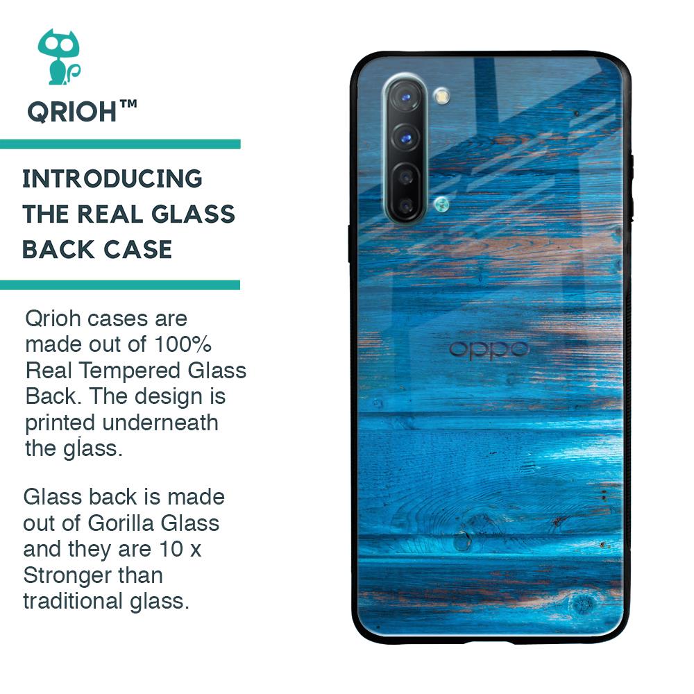 Patina Finish Glass case for Oppo Reno 3