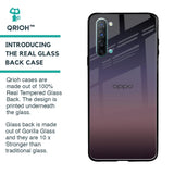 Grey Ombre Glass Case for Oppo Reno 3