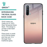 Golden Mauve Glass Case for Oppo Reno 3