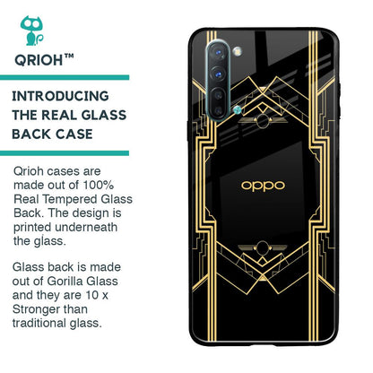 Sacred Logo Glass Case for Oppo Reno 3