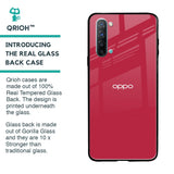 Solo Maroon Glass case for Oppo Reno 3