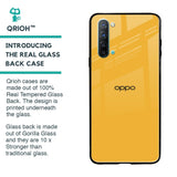 Fluorescent Yellow Glass case for Oppo Reno 3