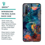 Colored Storm Glass Case for Oppo Reno 3